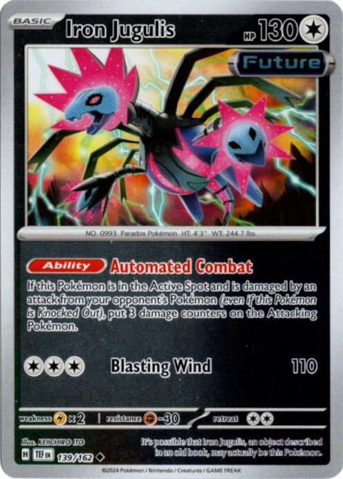 テツノコウベ 海外版 英語版 リバホロ Iron Jugulis - 139/162 -【Card
