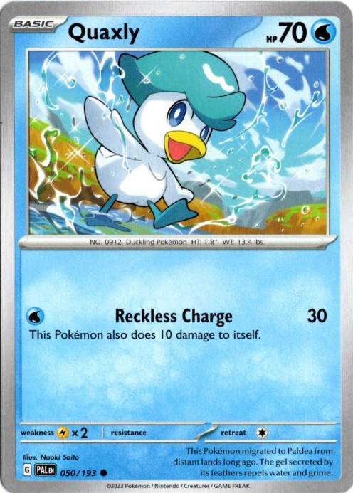 クワッス 海外版 英語版 Quaxly - 050/193 -【Card Chicken】