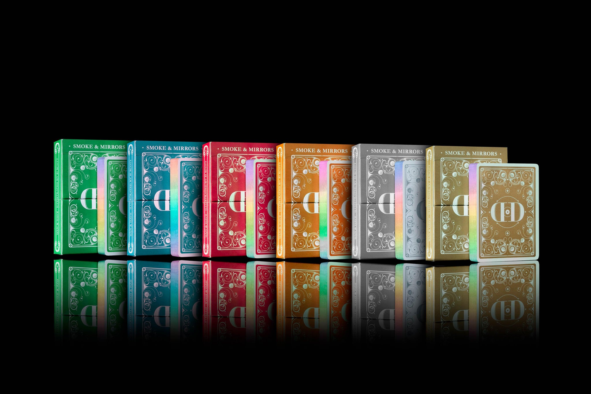 The Smoke & Mirrors V8 Gilded Sets by Card Mafia