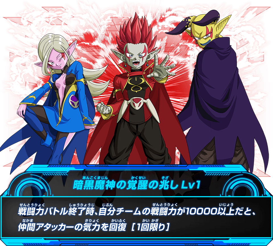 ドラゴンボールヒーローズシリーズ10周年記念ヒーローアバターがパワー