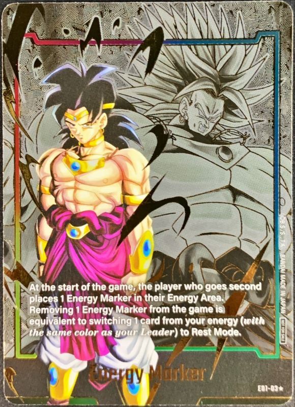 エナジーマーカー(パラレル/ブロリー/英語版)【☆】{E01-03}