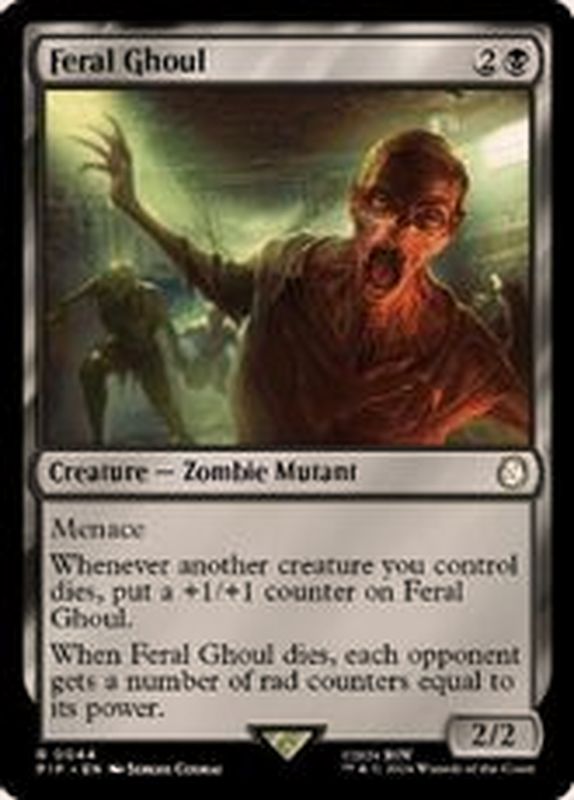 EX+](サージFOIL)フェラル・グール/Feral Ghoul《英語》【PIP】