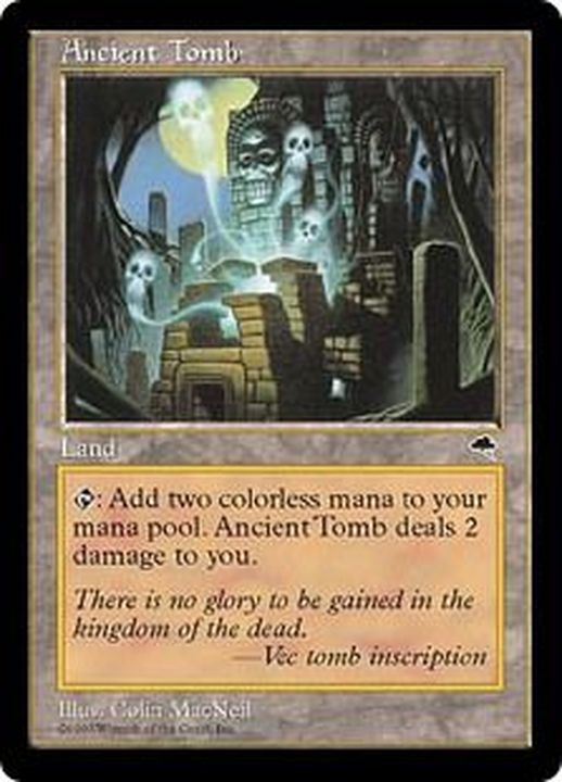 MTG 古えの墳墓 ギャラクシーfoil 日本語版 MTG 古の墳墓/Ancient Tomb