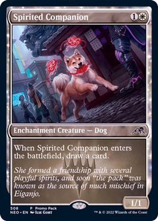 FOIL)(508)神憑く相棒/Spirited Companion《英語》【NEO】