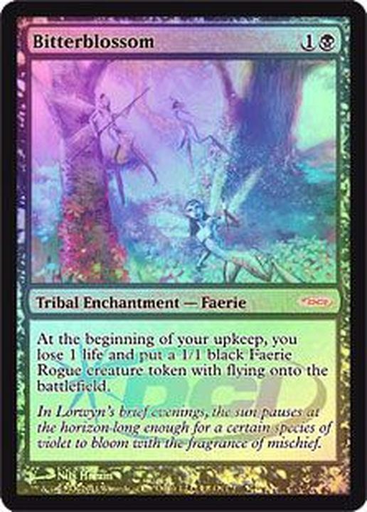 EX+](FOIL)苦花/Bitterblossom《英語》【Judge Promos】