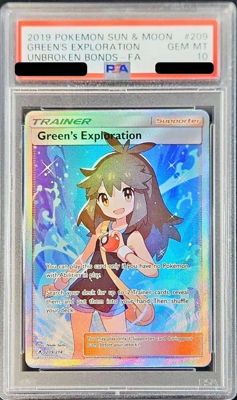 PSA10鑑定済〕ブルーの探索(SR仕様/英語版)【-】{209/214}