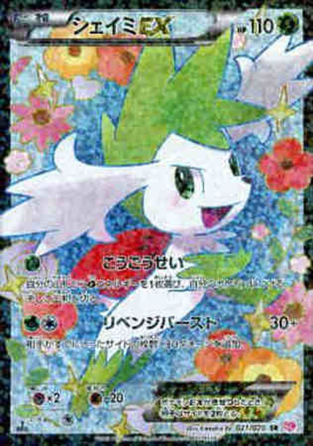 状態B〕シェイミEX【SR】{021/020}