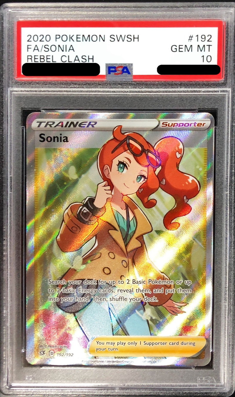 PSA10鑑定済〕ソニア(SR仕様/英語版)【-】{192/192}