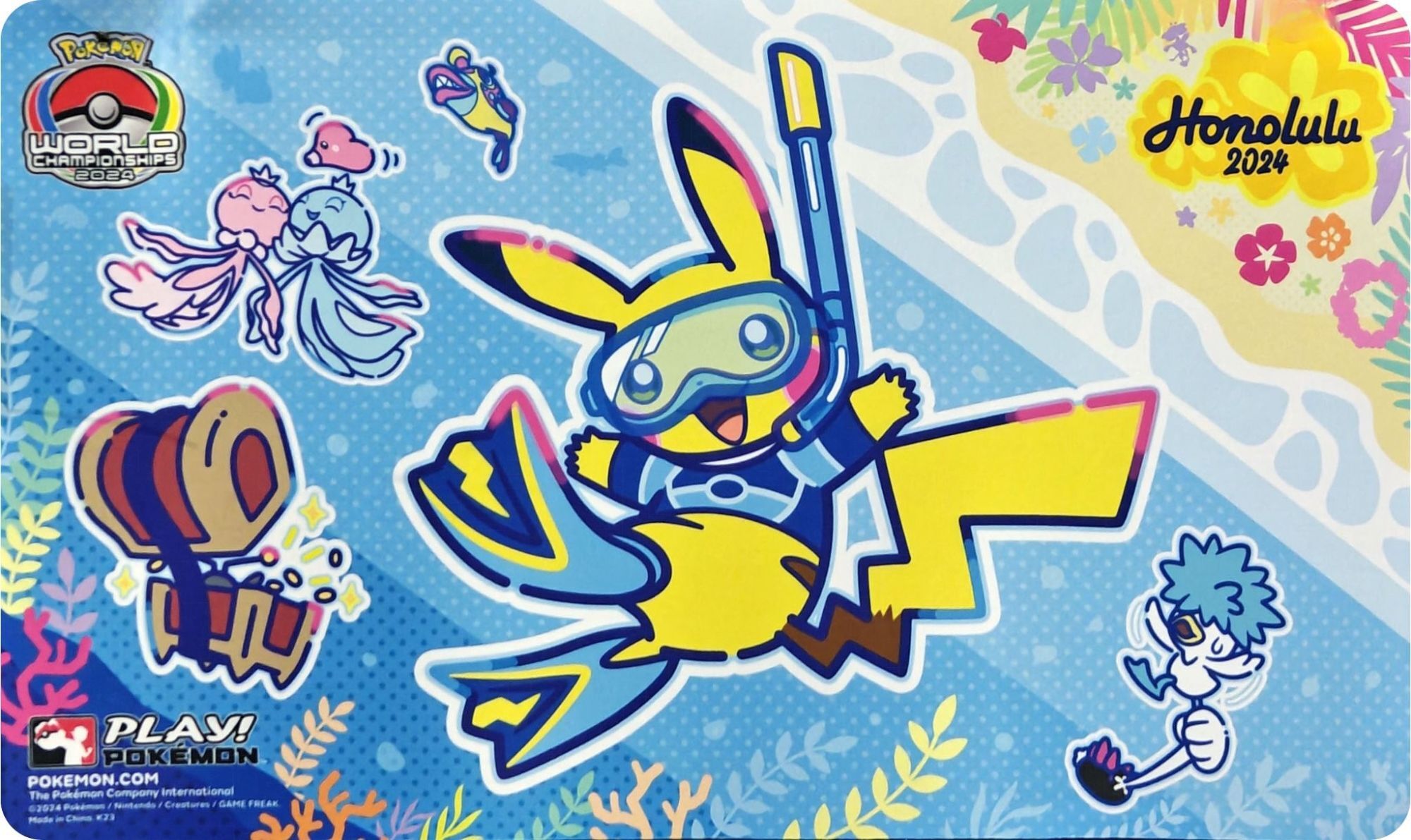 プレイマット『WCS2024ホノルル(サイドイベント)※』【サプライ