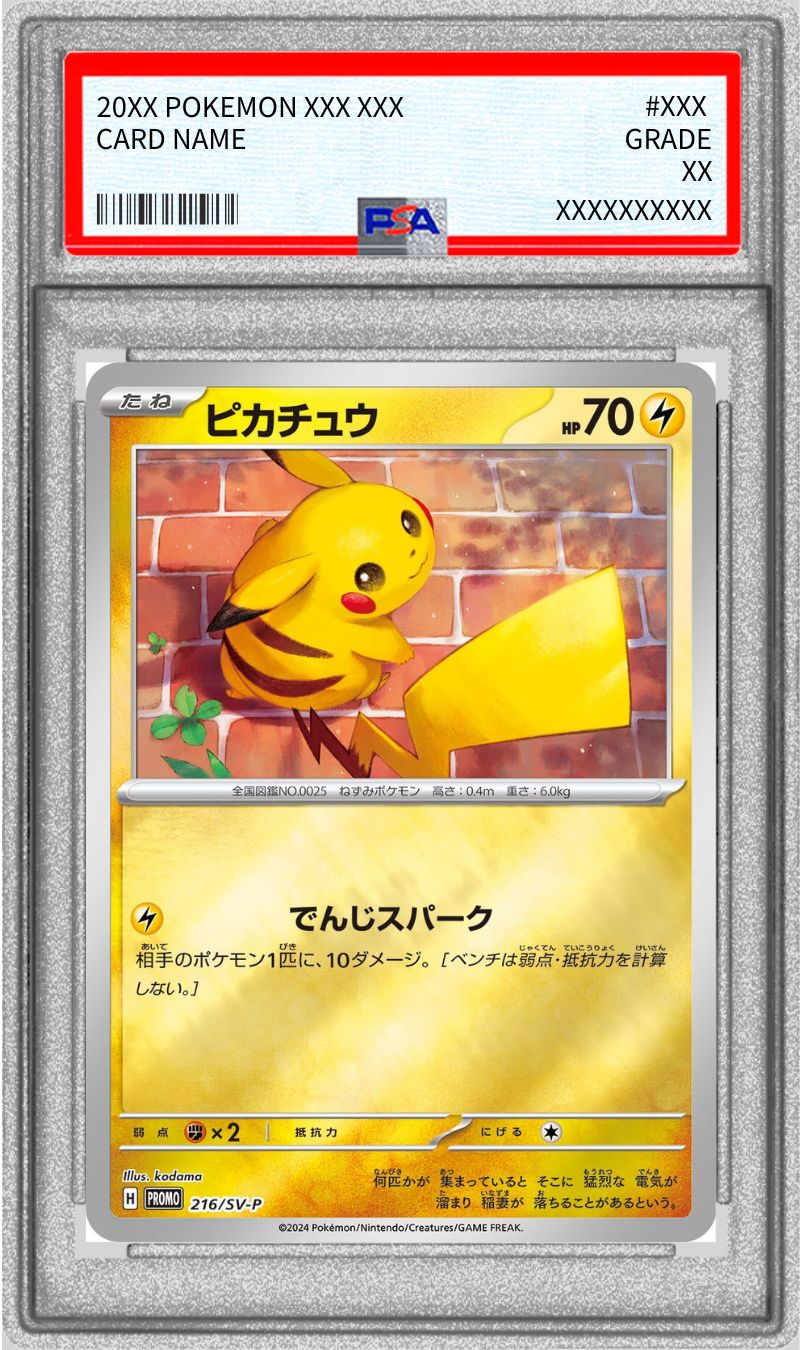 PSA10鑑定済〕ピカチュウ【P】{216/SV-P}