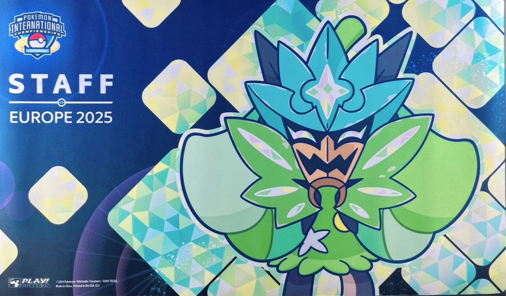 プレイマット『海外/オーガポンみどりのめん(STAFF/EULOPEロゴ