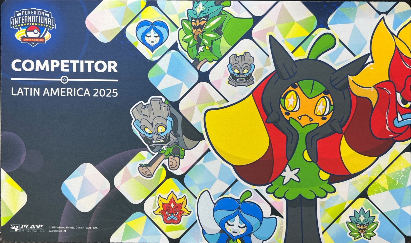 状態A-〕プレイマット『海外/オーガポンかまどのめん(COMPETITOR/LATIN