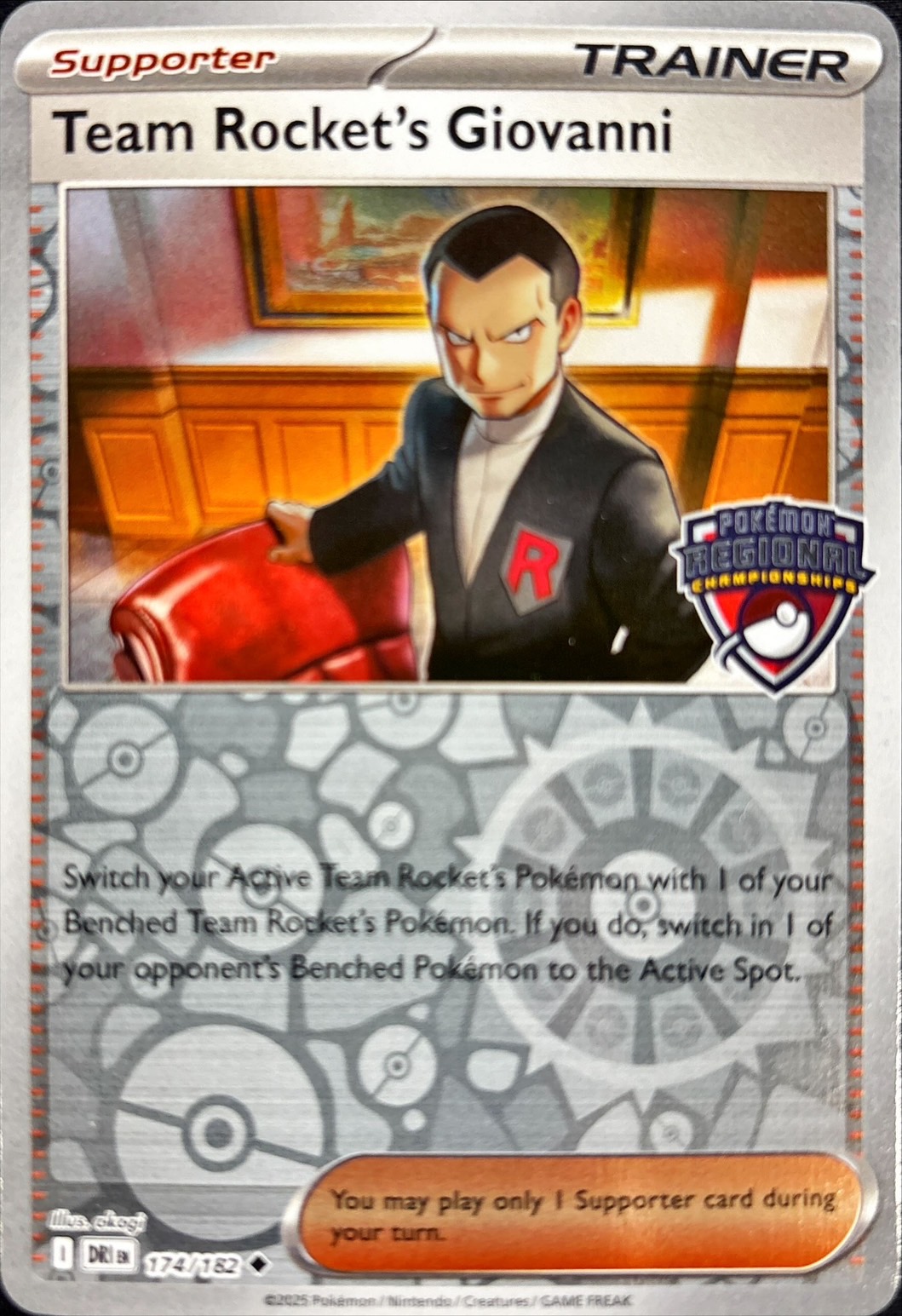 状態B〕ロケット団のサカキ(CHAMPIONSHIPS/英語版)【-】{174/182}