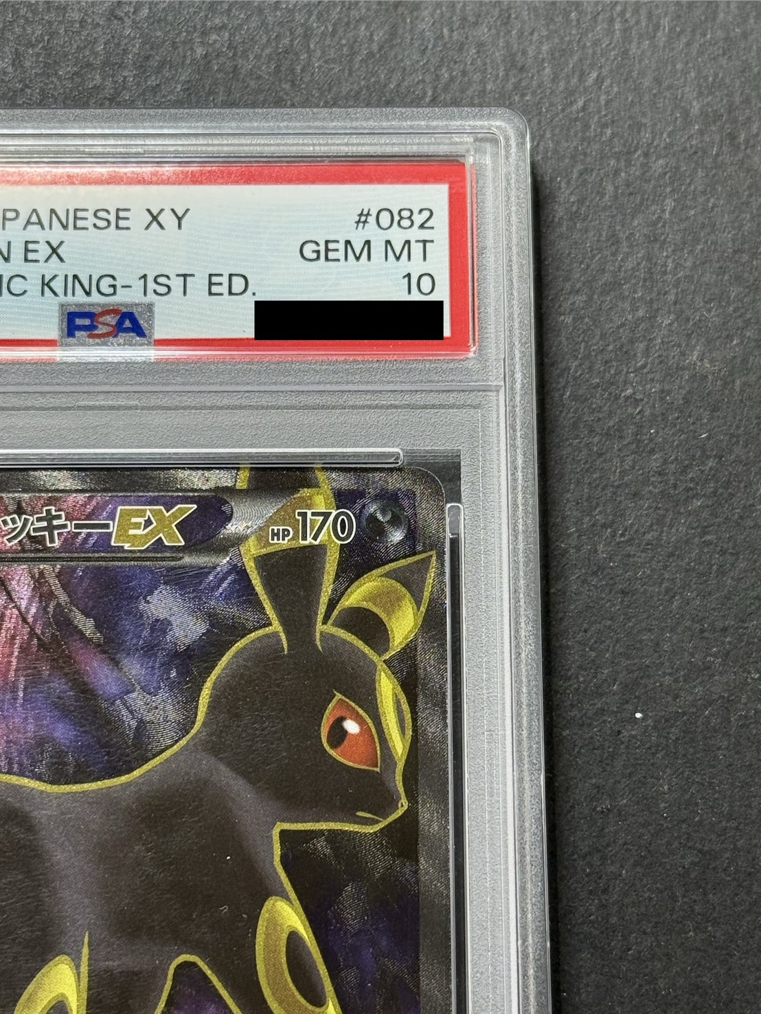 PSA10鑑定済〕ブラッキーEX【SR】{082/078}