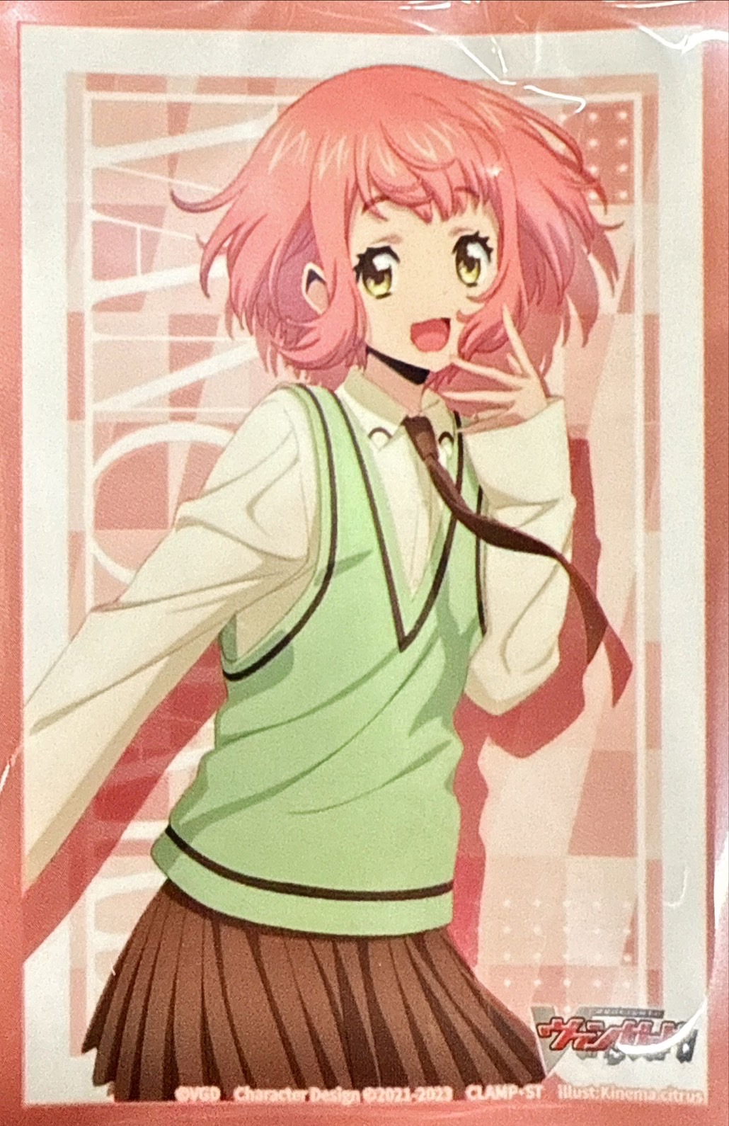 スリーブ『羽根山ウララ(VG-DZ-SS09)』53枚入り【-】{-}《サプライ》