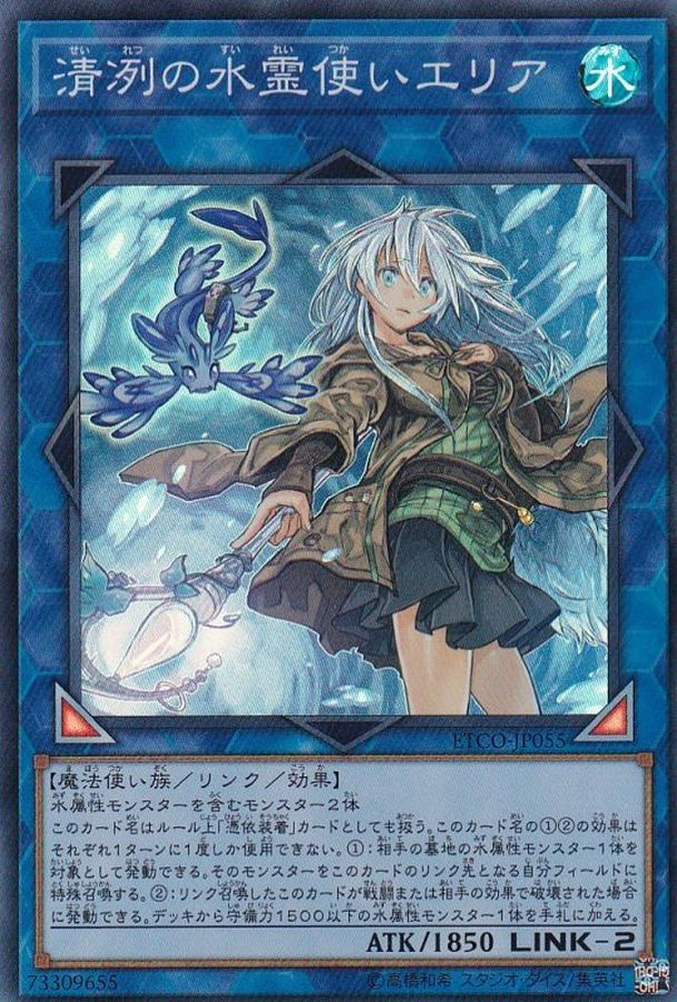 状態A-〕清冽の水霊使いエリア【スーパー】{ETCO-JP055}《リンク》