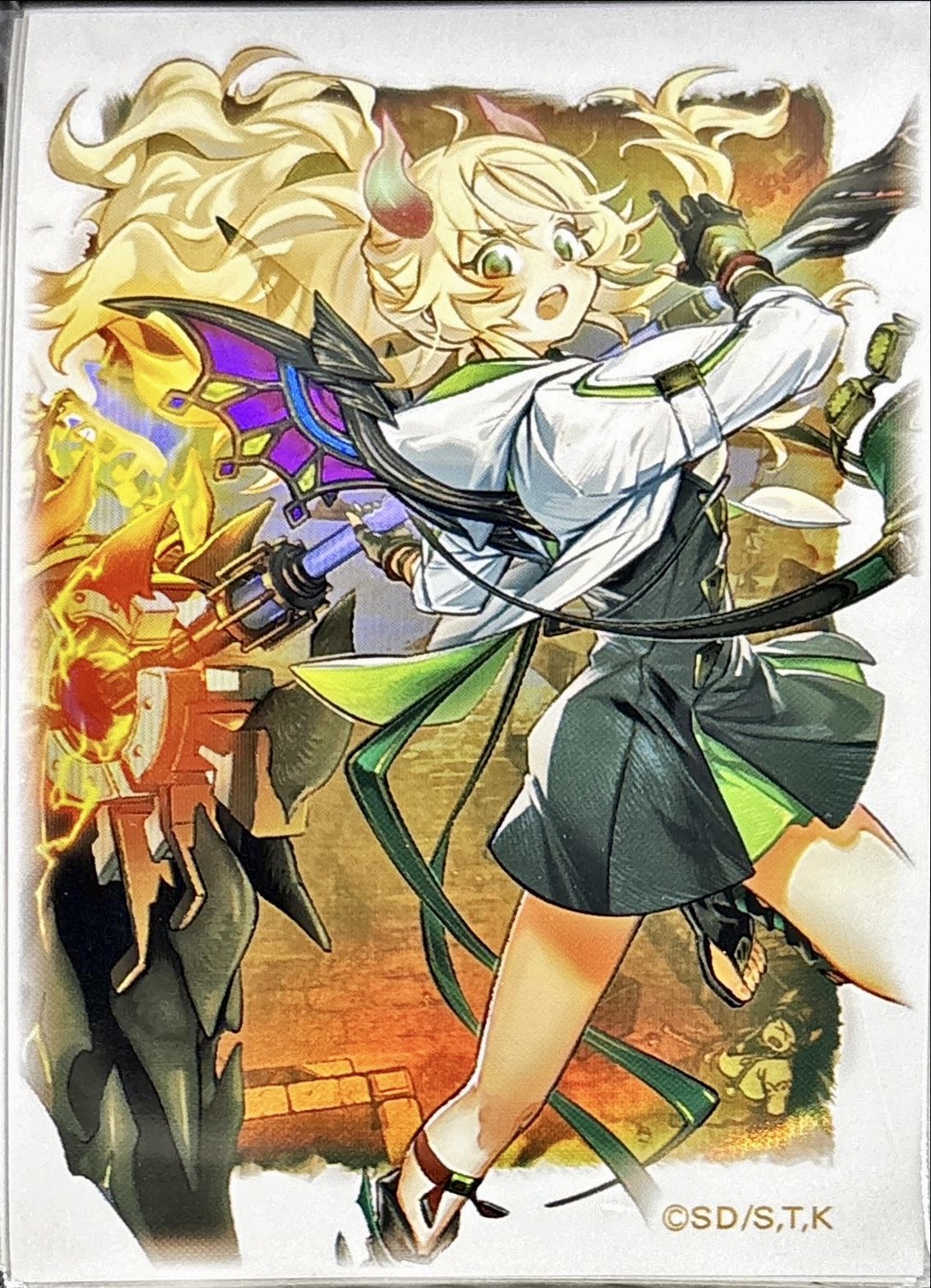 スリーブ『白の聖女エクレシア(YCSJ2025NAGOYA)』100枚入り