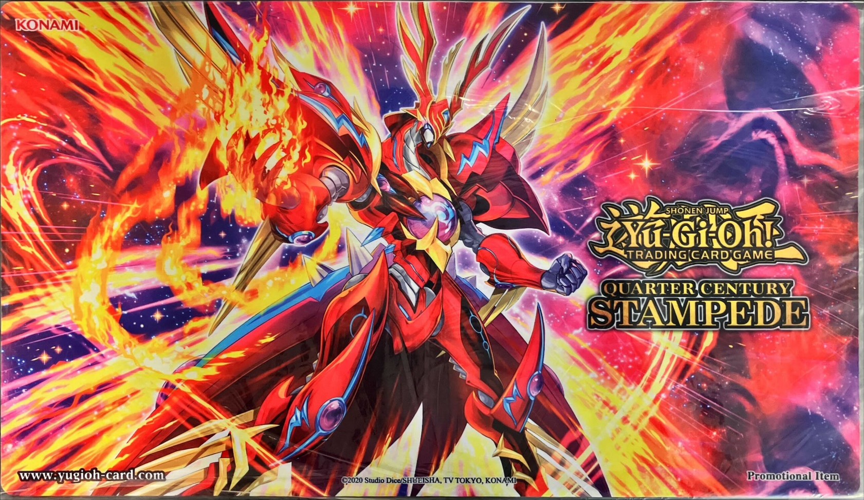 プレイマット『転生炎獣レイジングフェニックス