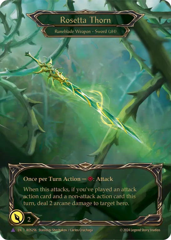 Rosetta Thorn Rosetta | Flesh and Blood | CardTrader
