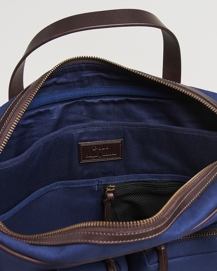 Polo Ralph Lauren Commuter Canvas Messenger Bag Newport Navy/Dk