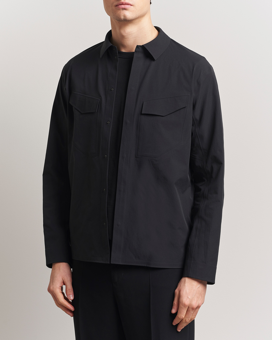Arc'teryx Veilance Field Long Sleeve Stretch Shirt Black at