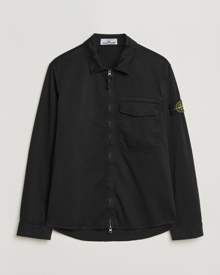 A.P.C. Samy Padded Overshirt Black Check at CareOfCarl.com