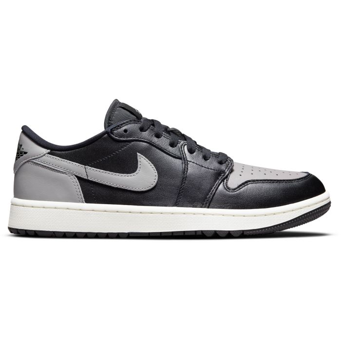 Nike Air Jordan 1 Low G Golf Shoes Black/Medium Grey/Sail - Carl's