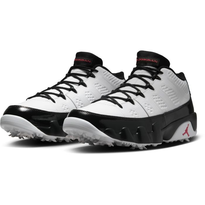 Nike Air Jordan 9 G Golf Shoes White/Fire Red/Black/Cool Grey