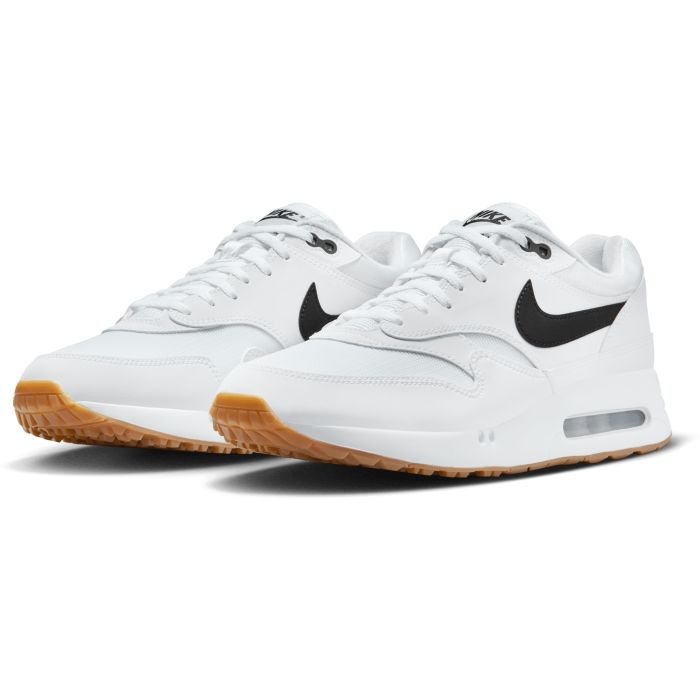 Nike Air Max 1 '86 OG G Golf Shoes White/Gum Medium Brown/Black