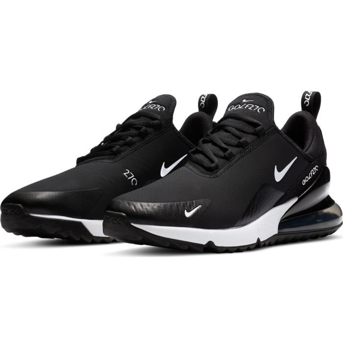 Nike Air Max 270 G Golf Shoes 2020 Black/White/Hot Punch - Carl's