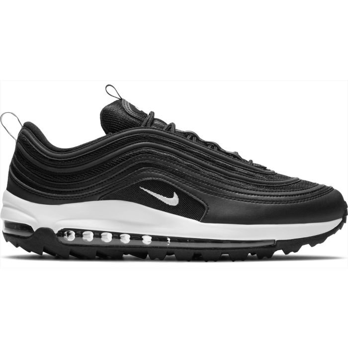 Nike Air Max 97 G Golf Shoes Black/White - Carl's Golfland