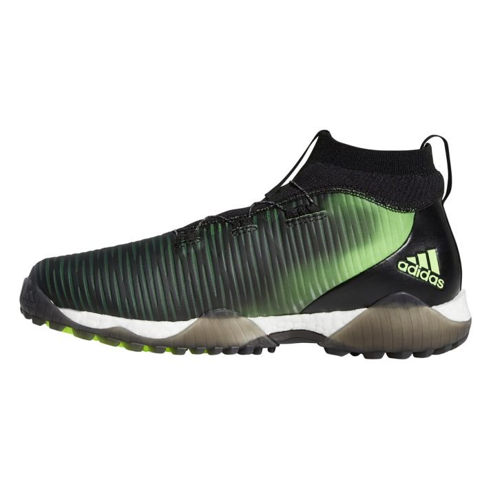 Adidas CodeChaos BOA Golf Shoes Black/Green ON SALE - Carl's Golfland