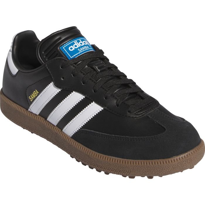 adidas Samba Golf Shoes Core Black/Cloud White/Gum5 - Carl's Golfland