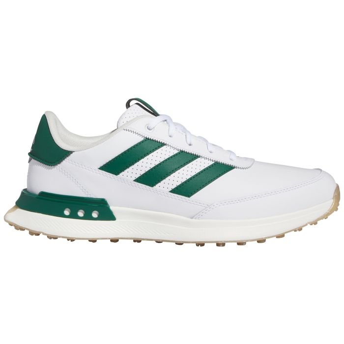adidas S2G Spikeless Leather 24 Golf Shoes Cloud White/Collegiate