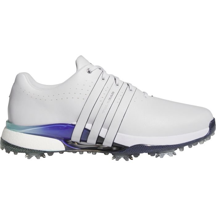 adidas Tour360 24 BOOST Golf Shoes Dash Grey/Aurora Ink/Cobalt