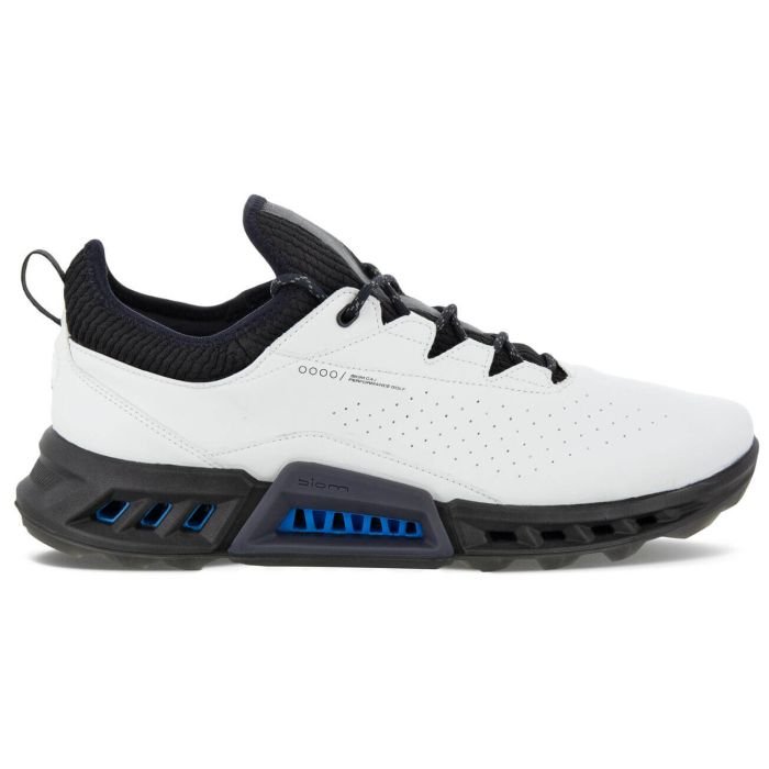 ECCO BIOM C4 Golf Shoes White/Black - Carl's Golfland