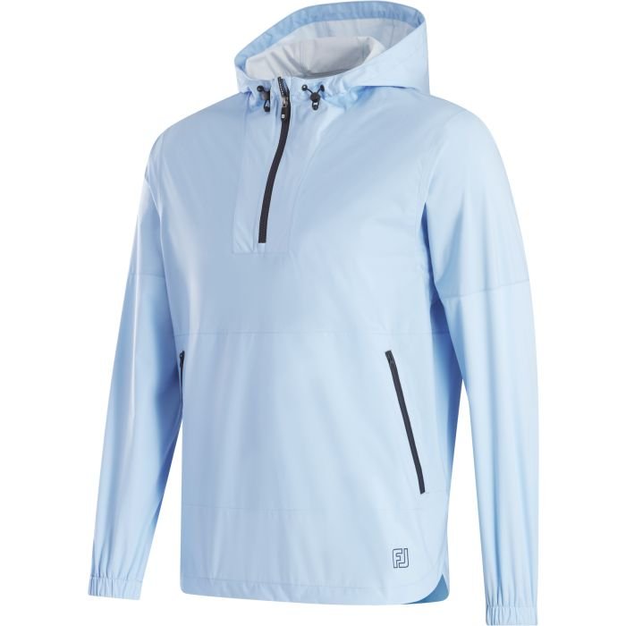 FootJoy HydroLite X Golf Rain Hoodie Light Blue - Carl's Golfland
