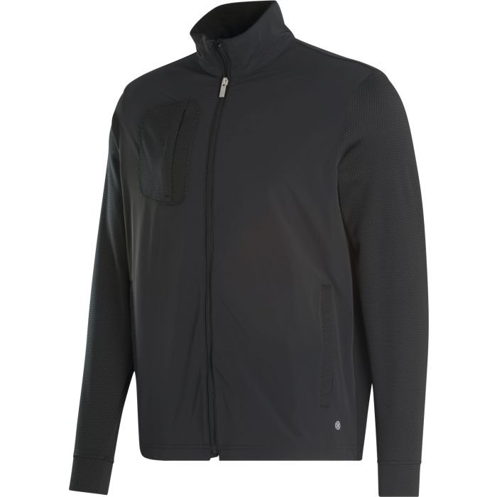 FootJoy ThermoSeries Full-Zip Hybrid Golf Jacket Black - Carl's