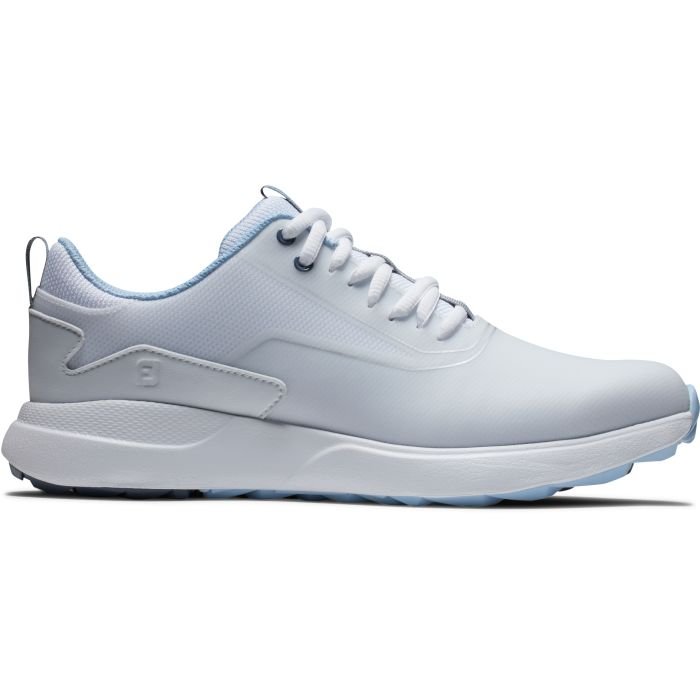 FootJoy Women's Performa Golf Shoes White/Light Blue 99203