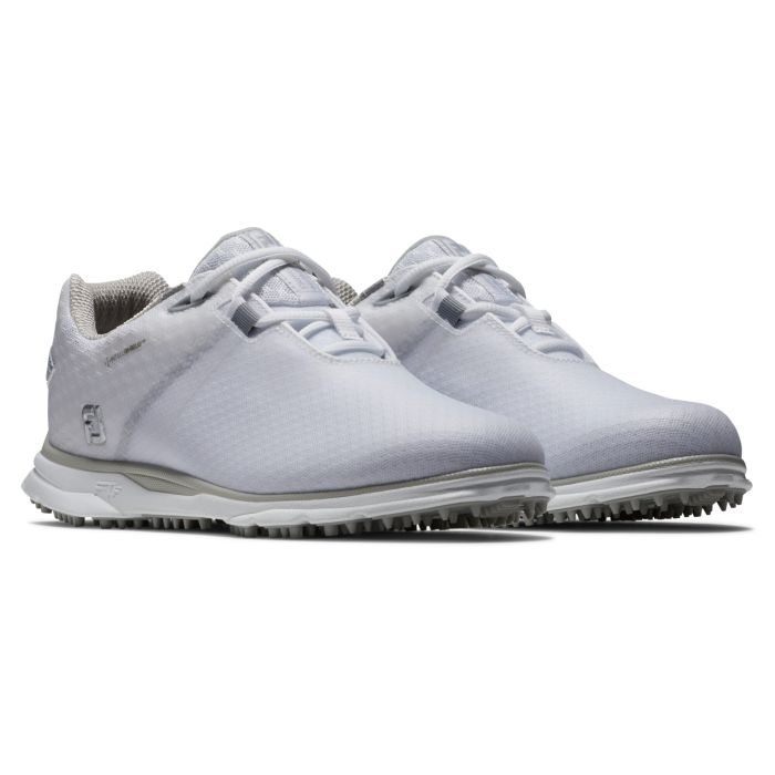 FootJoy Womens Pro SL Sport Golf Shoes White/White 98144 - Carl's