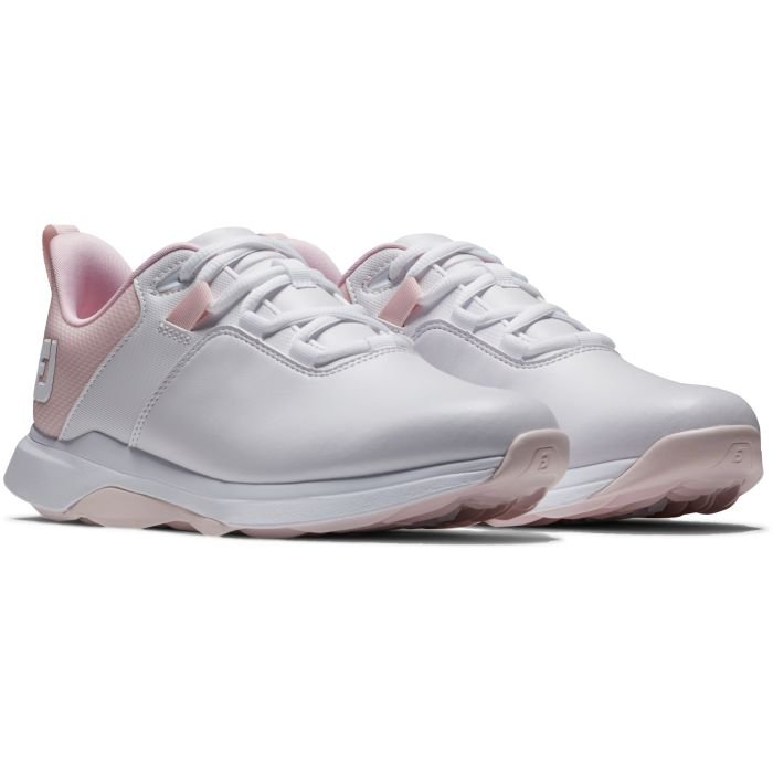 FootJoy Women's ProLite Golf Shoes White/Pink 98200 - Carl's Golfland