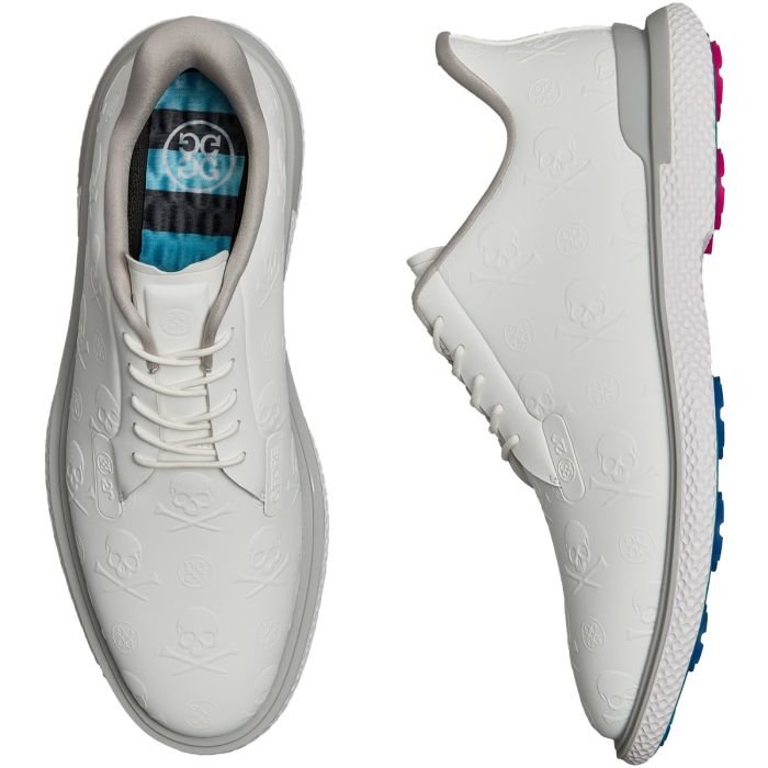 G/FORE Gallivan2r Embossed Skull & Tees Golf Shoes Snow/Nimbus