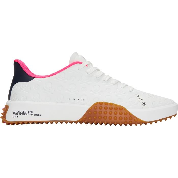 G/FORE G.112 Debossed Skull & Tees Golf Shoes Snow/Twilight 2024