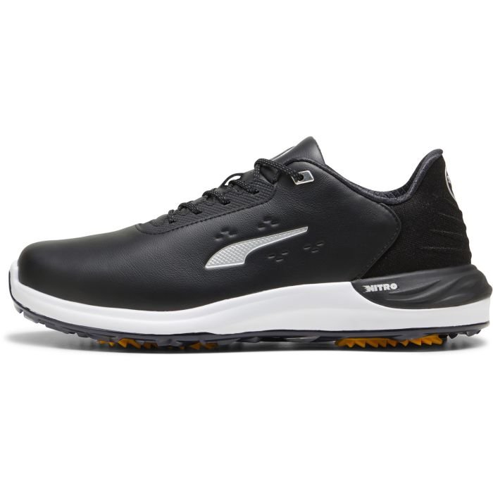 PUMA PHANTOMCAT NITRO Golf Shoes Puma Black/Puma Silver/Yellow