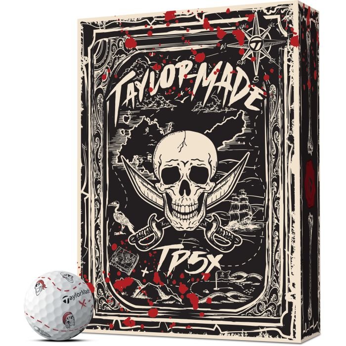 TaylorMade TP5x pix Pirates Limited Edition Golf Balls 2025