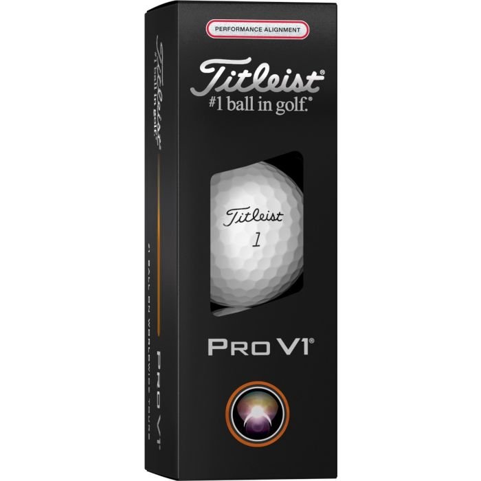 Titleist Pro V1 Red AIM Performance Golf Balls - Carl's Golfland