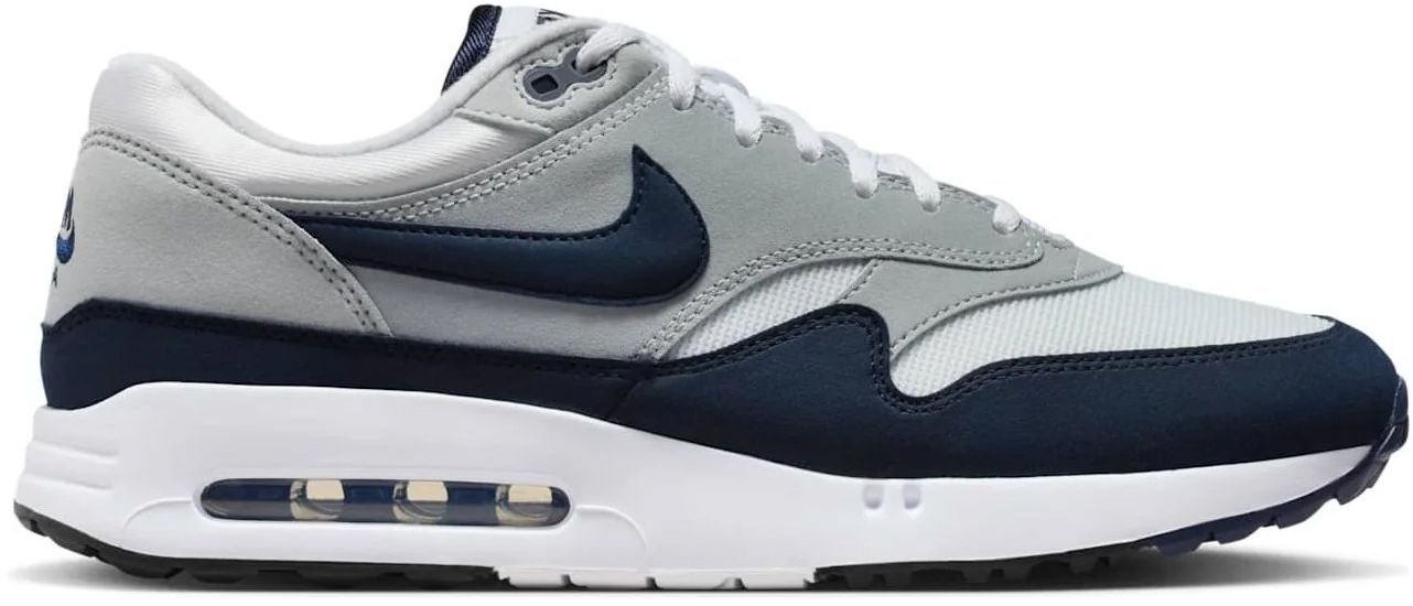 Nike Air Max 1 86 OG G Golf Shoes White/Obsidian/Wolf Grey