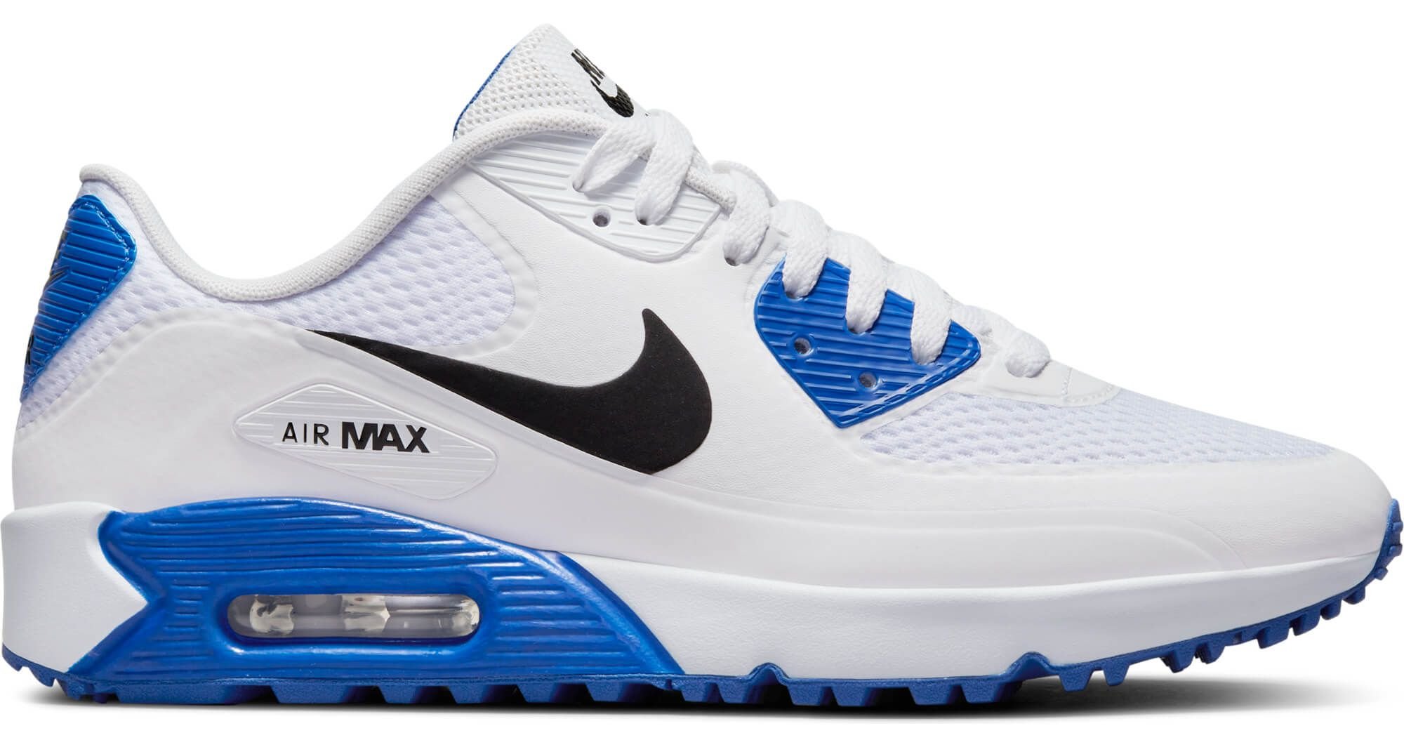 Nike Air Max 90 G Golf Shoes White/Racer Blue/Pure Platinum/Black