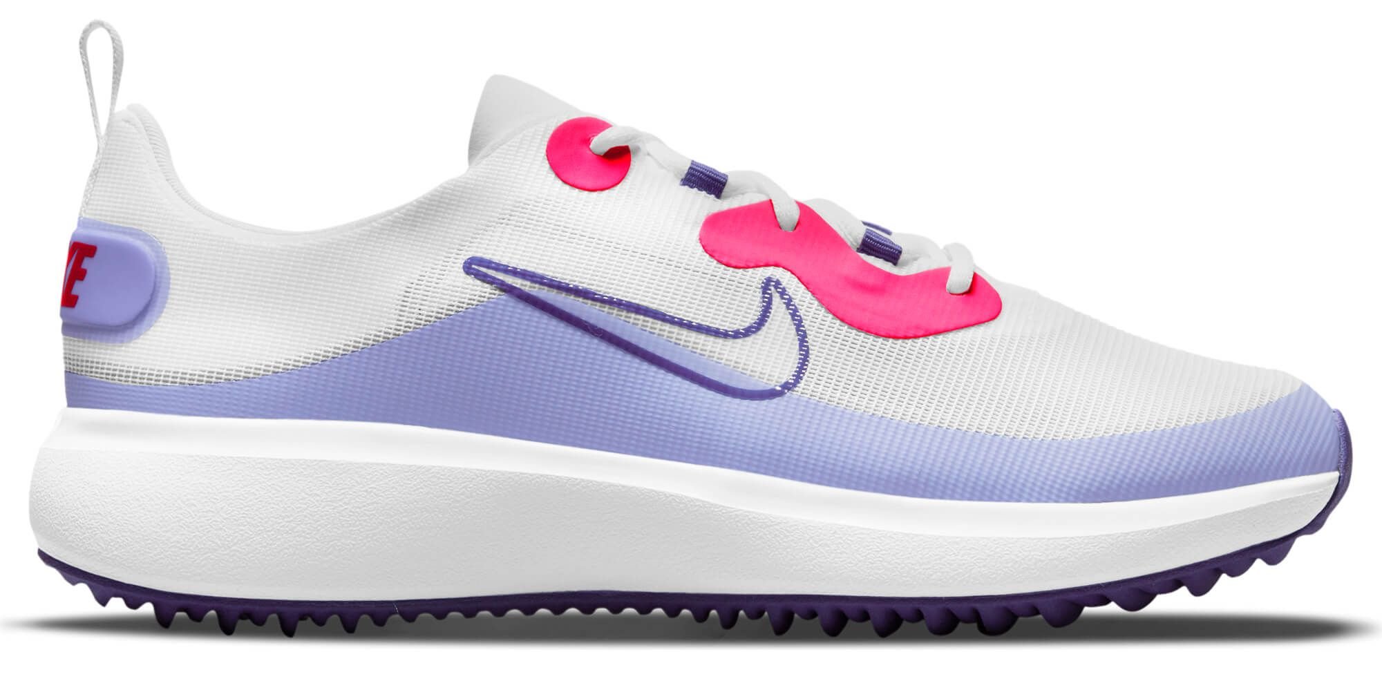 Nike Women's Ace Summerlite Golf Shoes White/Light Thistle/Hyper
