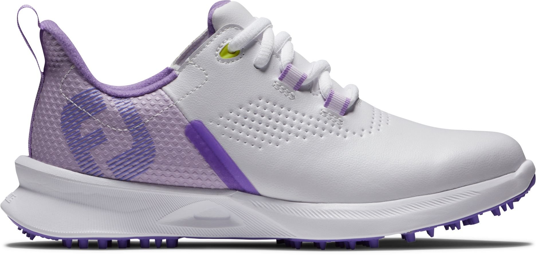 FootJoy Junior Fuel Sport Golf Shoes White/Purple - Carl's Golfland